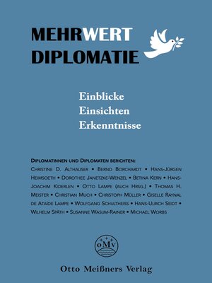 cover image of Mehrwert Diplomatie